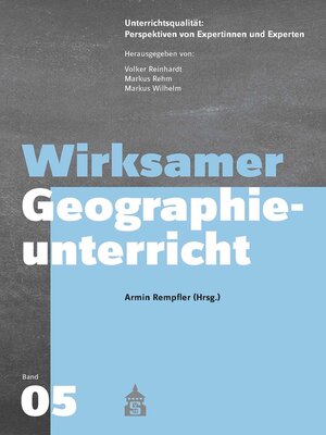 cover image of Wirksamer Geographieunterricht